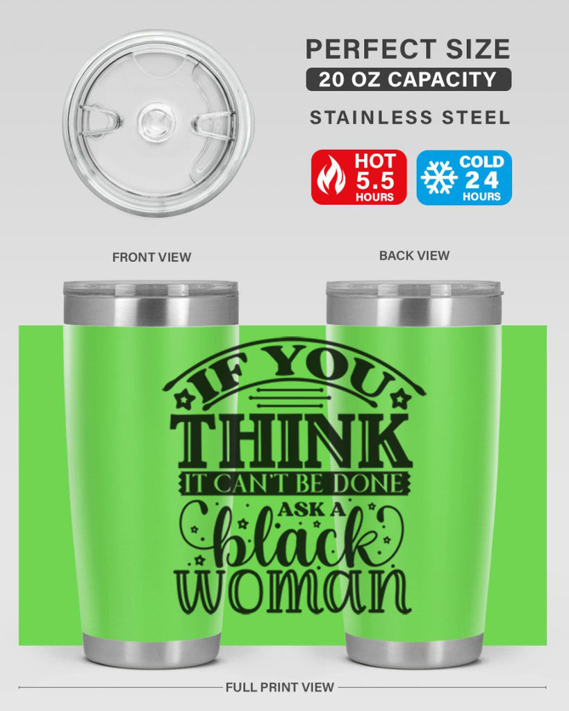 IF you think it cant be done ask a black woman Style 28#- women-girls- Cotton Tank