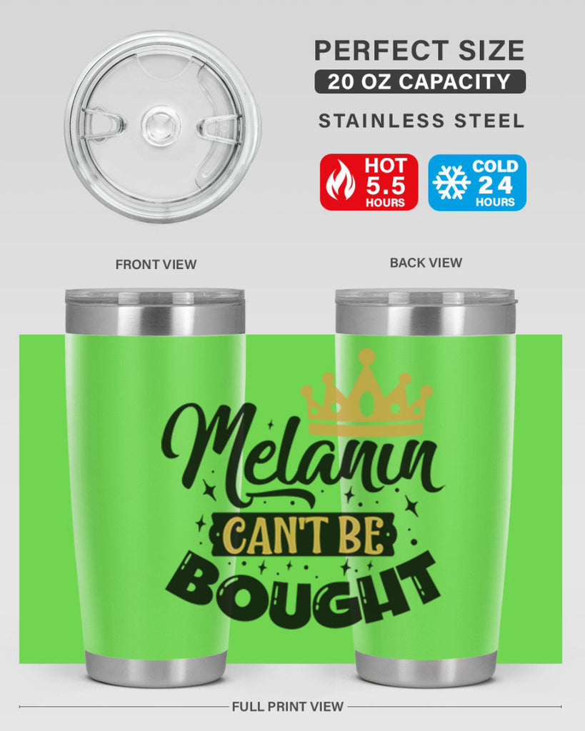 Melanin cant be bought Style 22#- women-girls- Cotton Tank