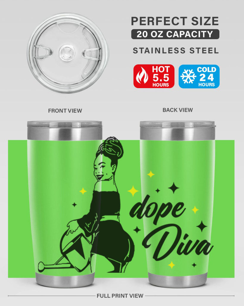 dope diva 4#- women-girls- Cotton Tank