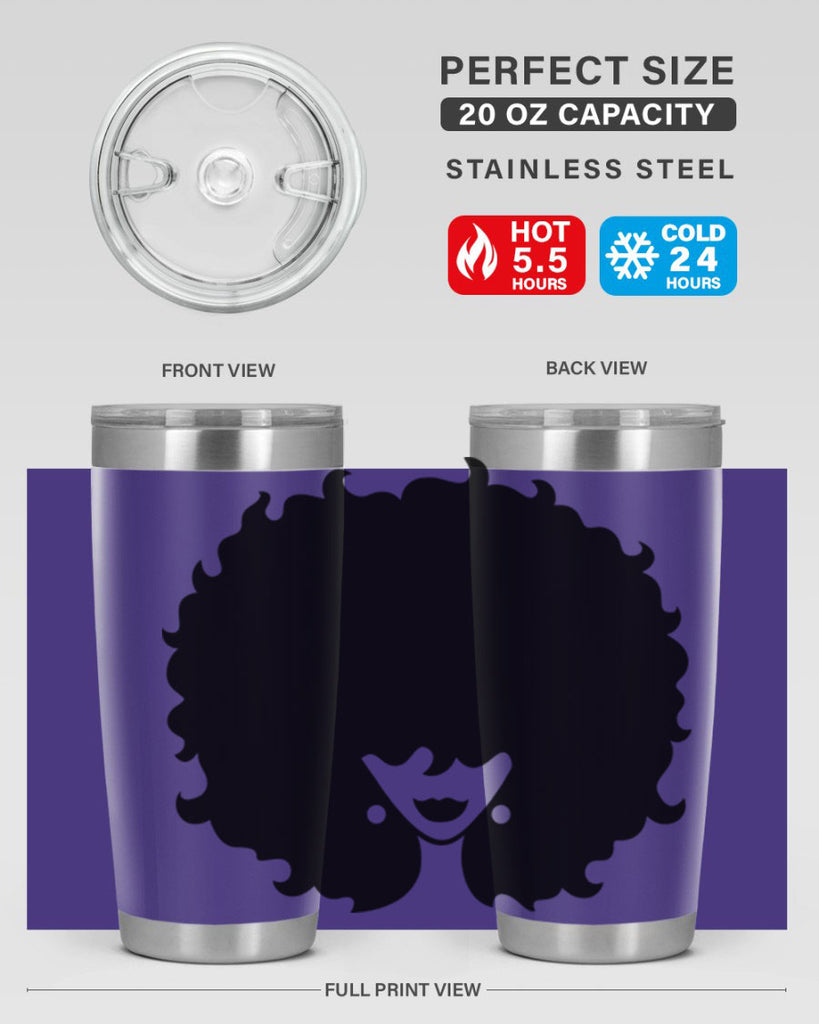 afro woman64#- women-girls- Tumbler