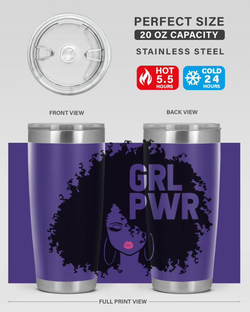 woman face grlpwr 1#- women-girls- Cotton Tank