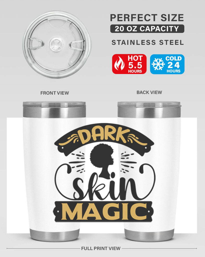 Dark skin magic Style 42#- women-girls- Tumbler