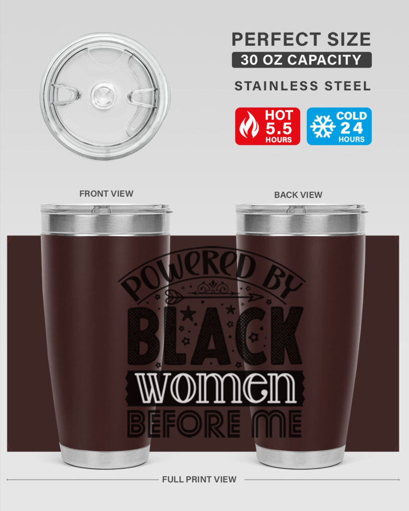 Powered by blackp women before me Style 14#- women-girls- Tumbler