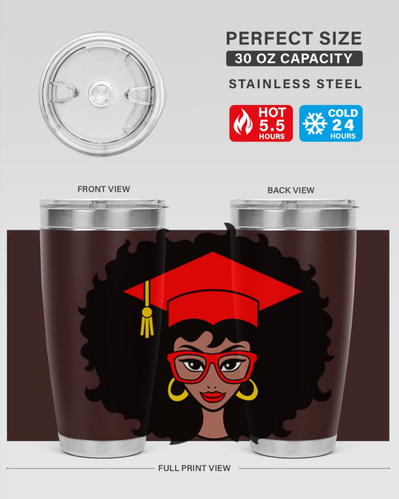 graduation black woman 32#- women-girls- Cotton Tank