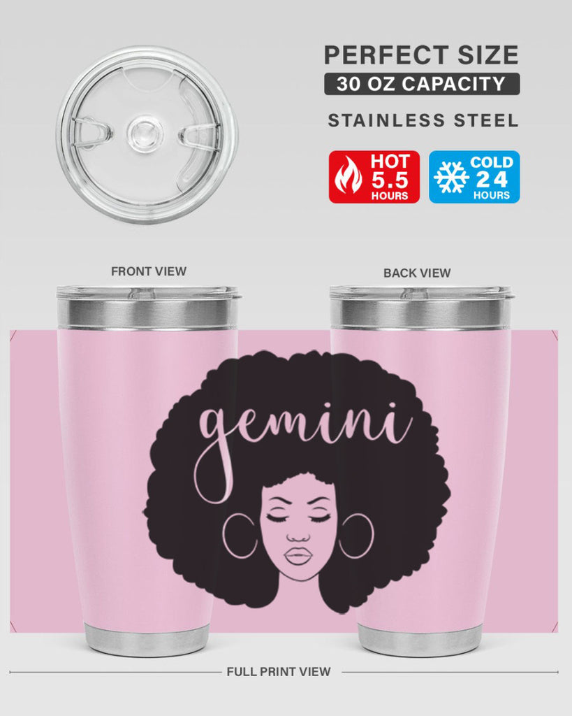 gemini girl 36#- women-girls- Tumbler