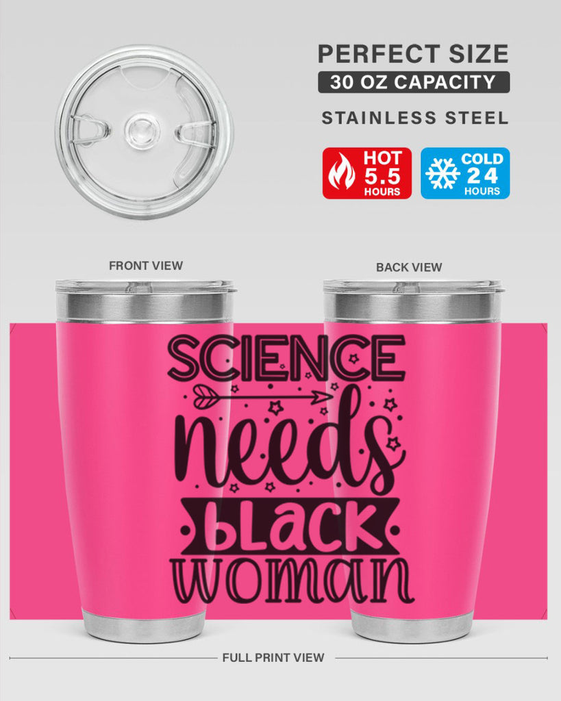 Science needs black woman Style 8#- women-girls- Tumbler