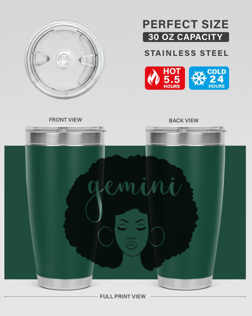 gemini girl 36#- women-girls- Tumbler