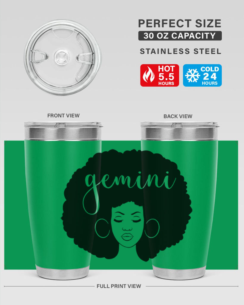 gemini girl 36#- women-girls- Tumbler