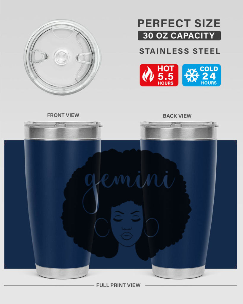 gemini girl 36#- women-girls- Tumbler