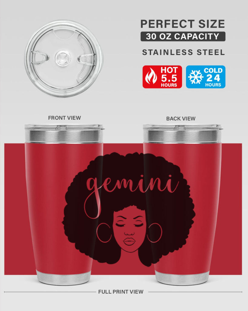 gemini girl 36#- women-girls- Tumbler