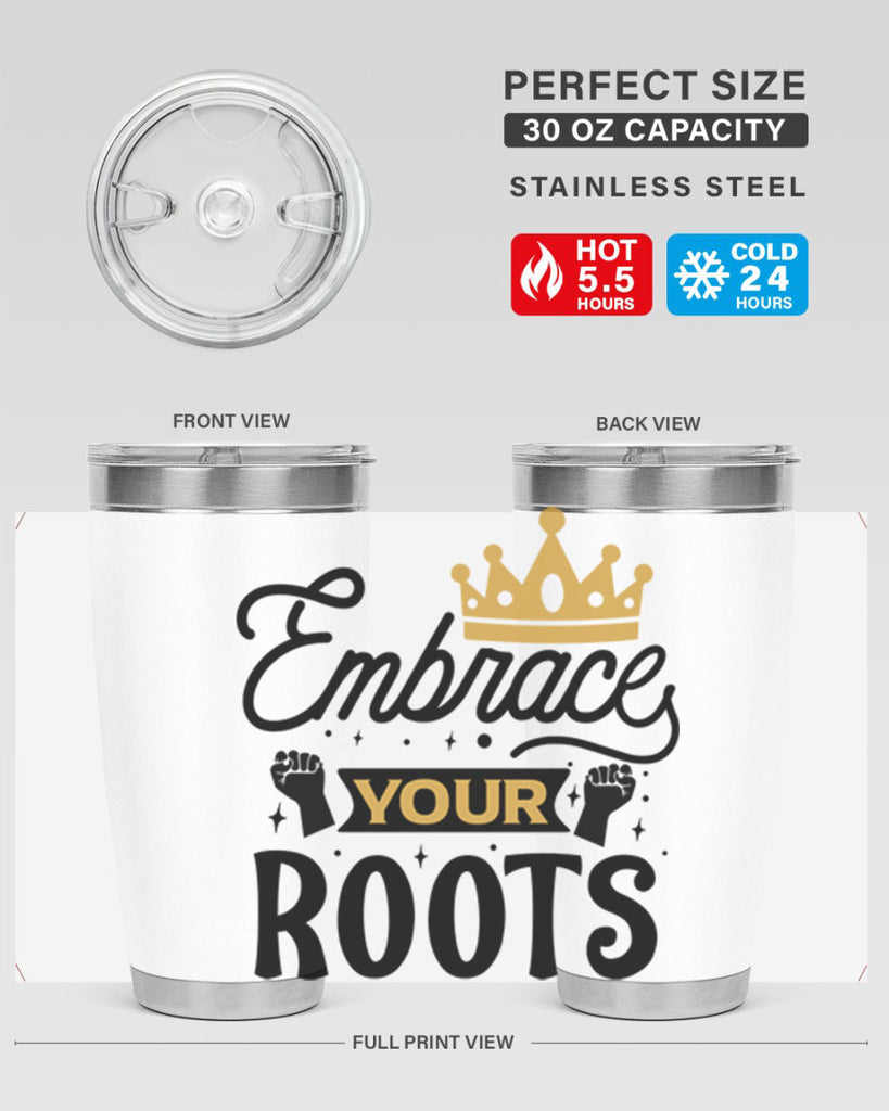 Embrace your roots Style 40#- women-girls- Tumbler