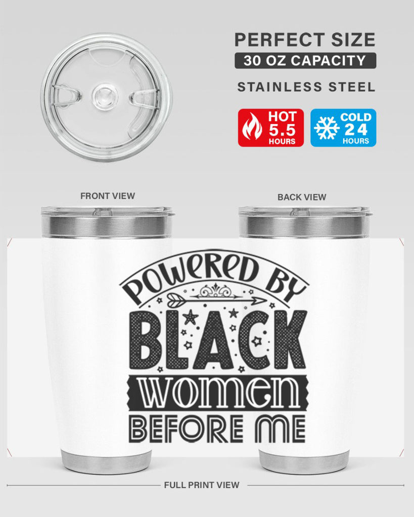 Powered by blackp women before me Style 14#- women-girls- Tumbler