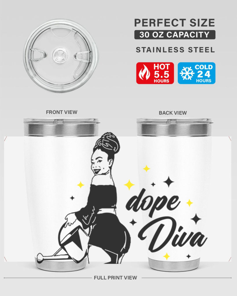 dope diva 4#- women-girls- Tumbler