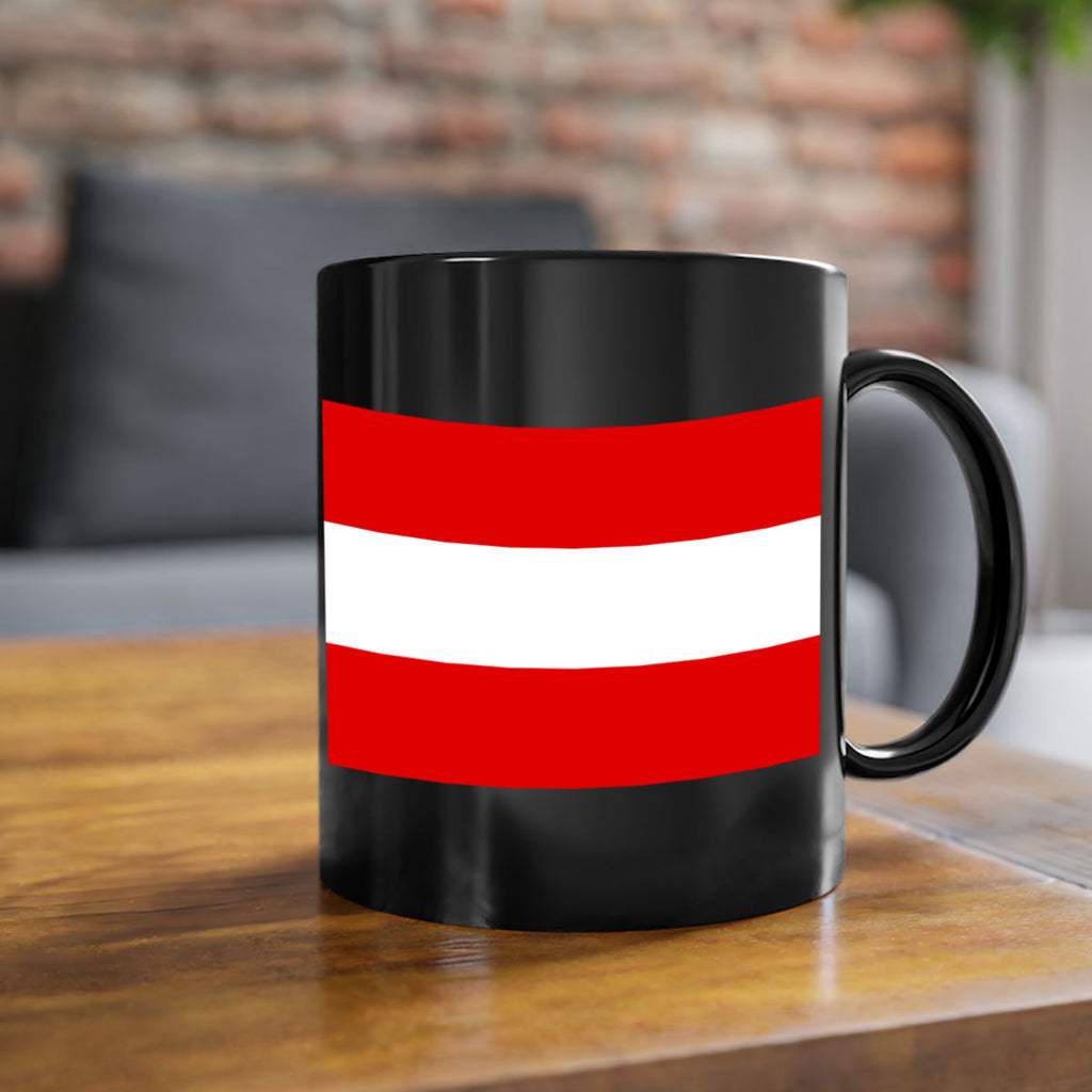 Austria 188#- world flag-Mug / Coffee Cup