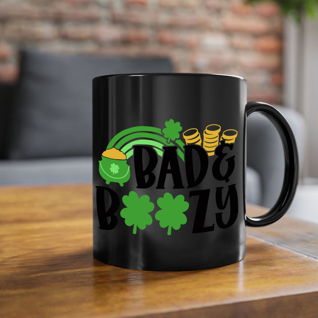 Bad Boozy Style 105#- St Patricks Day-Mug / Coffee Cup