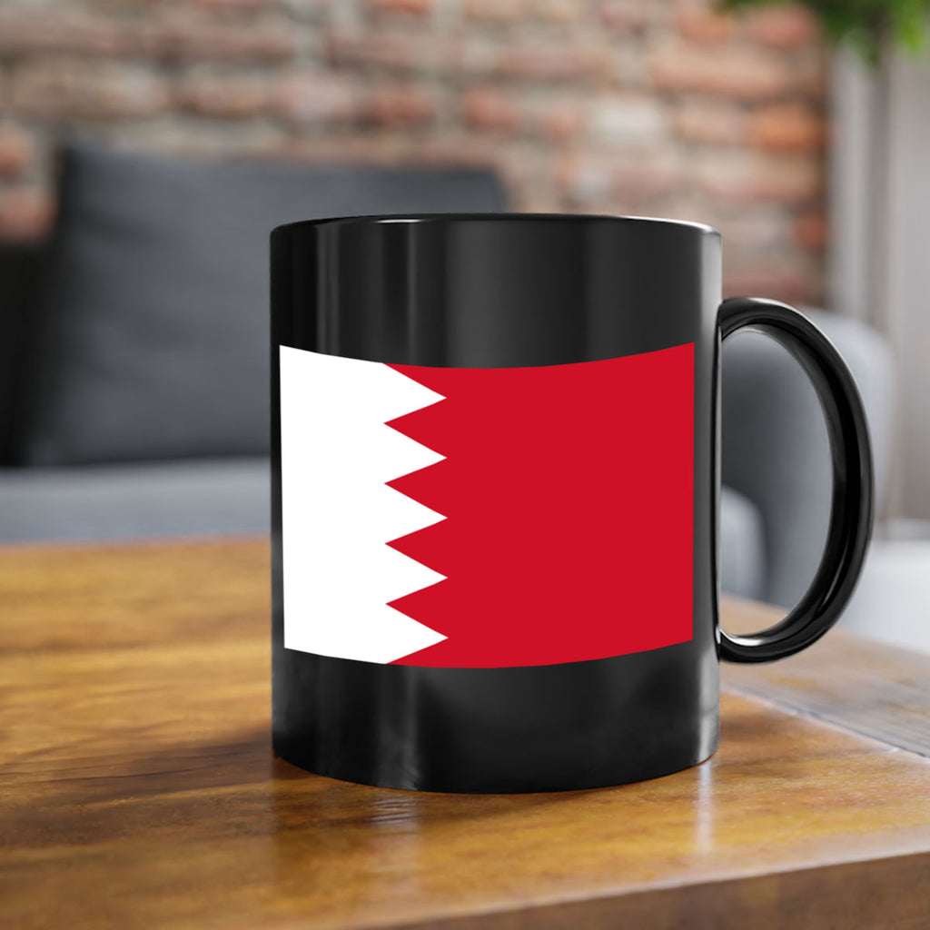 Bahrain 185#- world flag-Mug / Coffee Cup