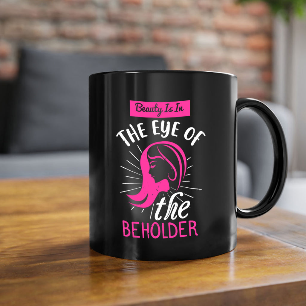 Beauty is in the eye of the beholder Style 169#- makeup-Mug / Coffee Cup