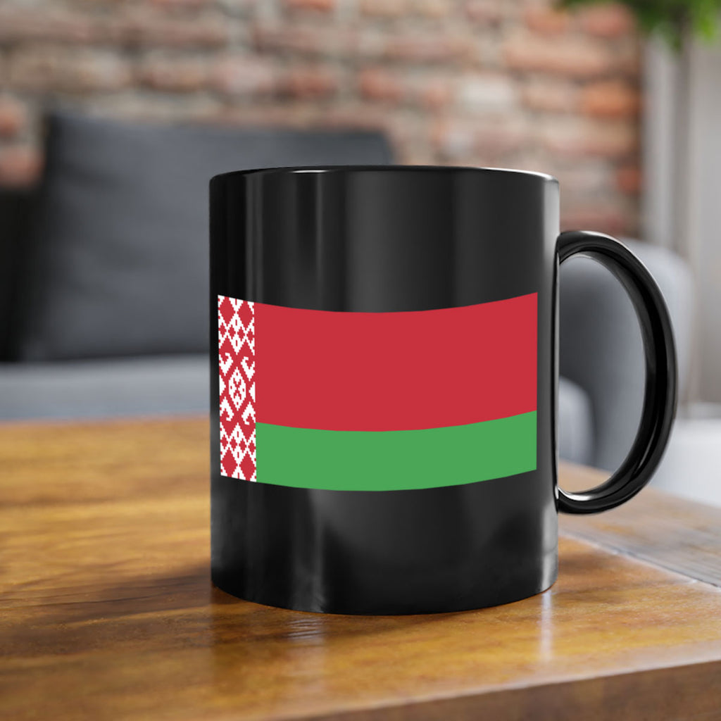 Belarus 182#- world flag-Mug / Coffee Cup