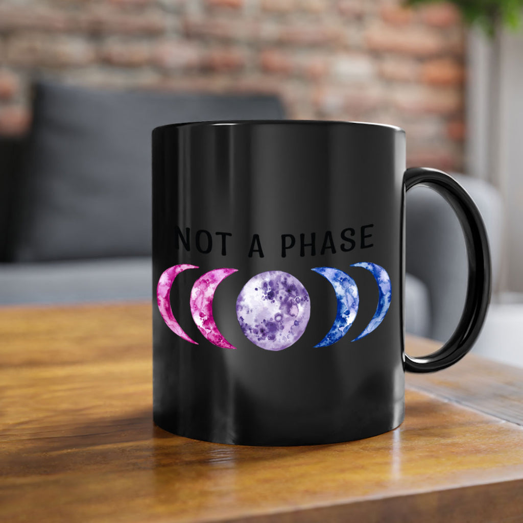 Bi Pride Not A Phase Bisexual Lgbt Pride 37#- lgbt-Mug / Coffee Cup