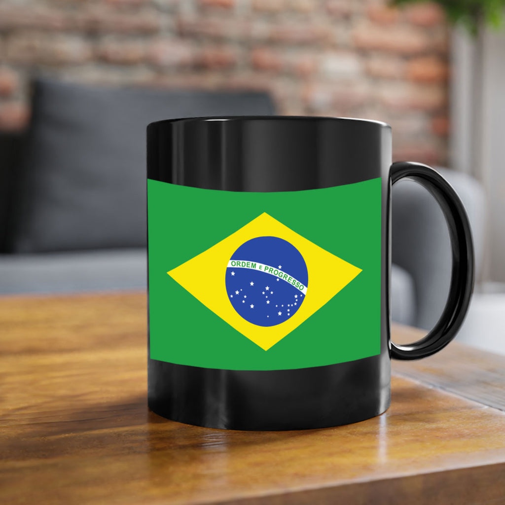 Brazil 174#- world flag-Mug / Coffee Cup