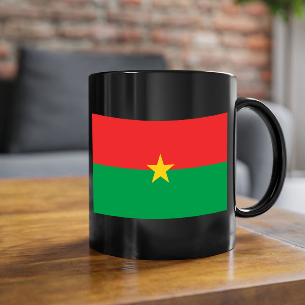 Burkina Faso 171#- world flag-Mug / Coffee Cup