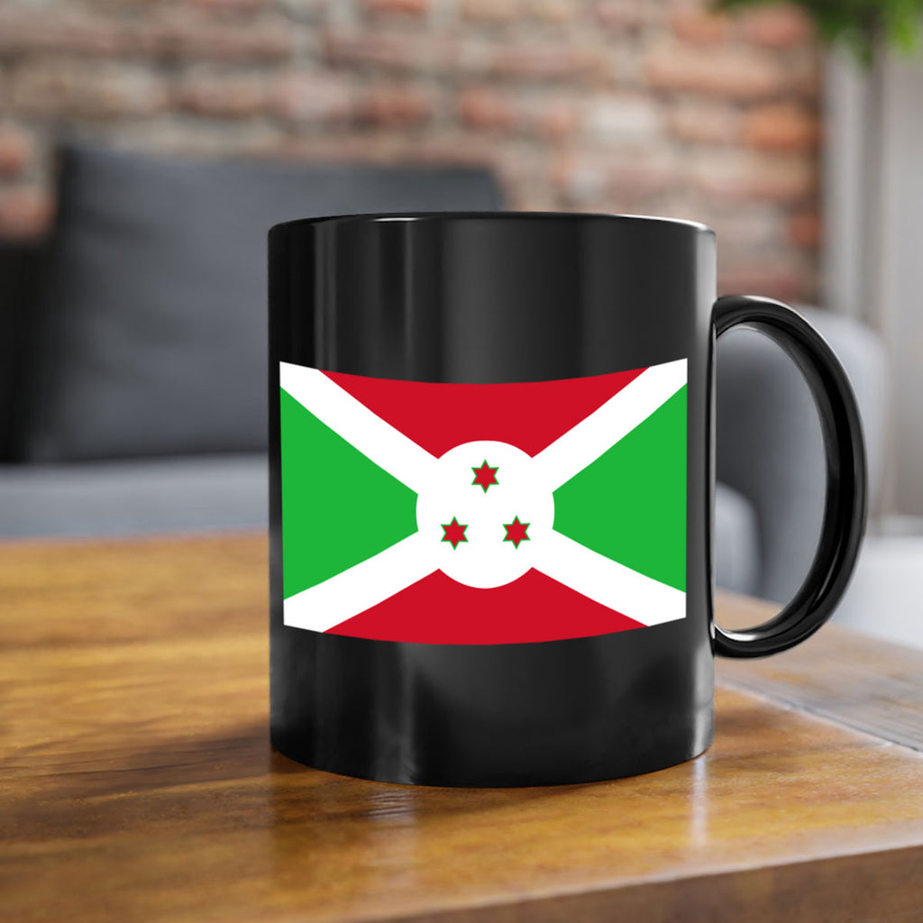 Burundi 170#- world flag-Mug / Coffee Cup