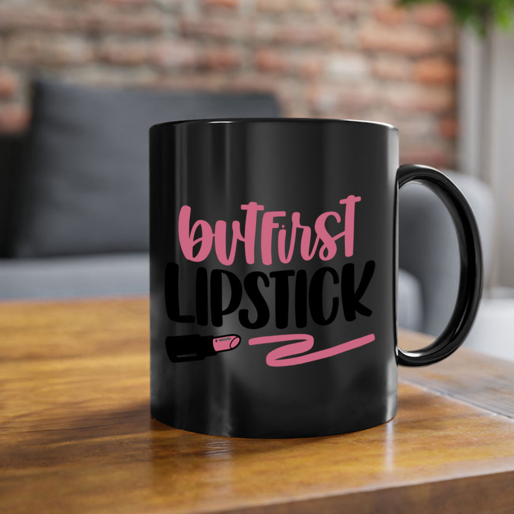 But First Lipstick Style 118#- makeup-Mug / Coffee Cup