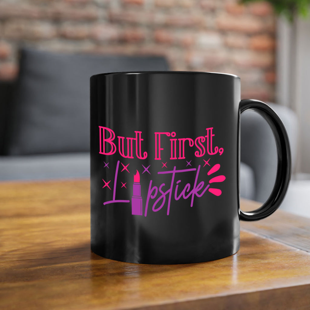 But First Lipstick Style 244#- makeup-Mug / Coffee Cup