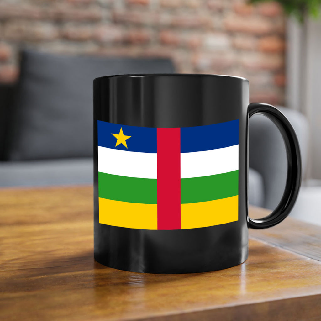 Central African Republic 165#- world flag-Mug / Coffee Cup