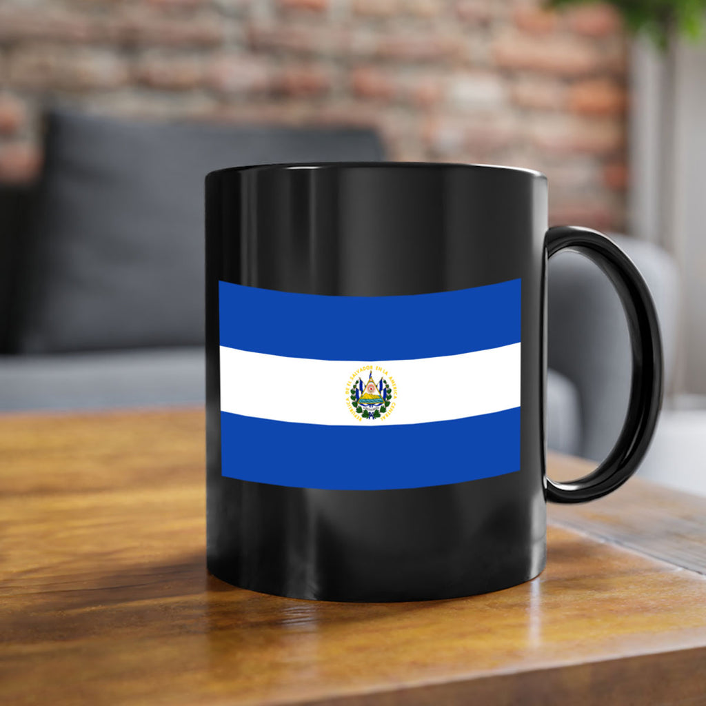 El Salvador 145#- world flag-Mug / Coffee Cup