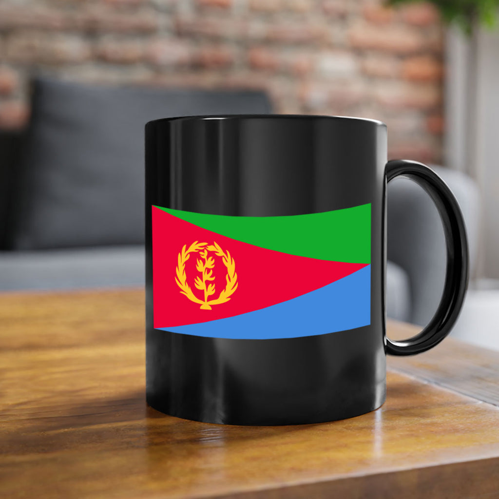 Eritrea 143#- world flag-Mug / Coffee Cup