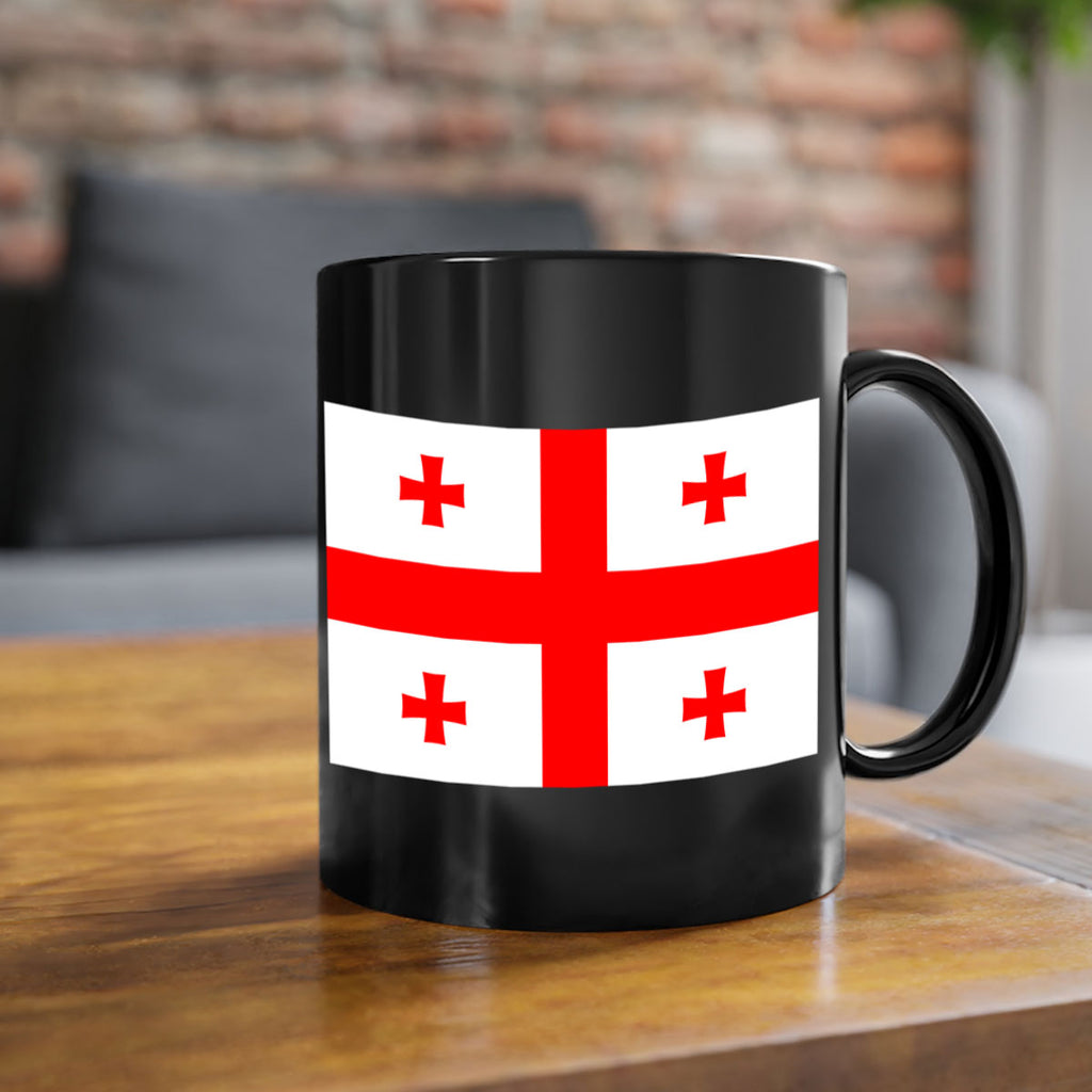 Georgia 134#- world flag-Mug / Coffee Cup