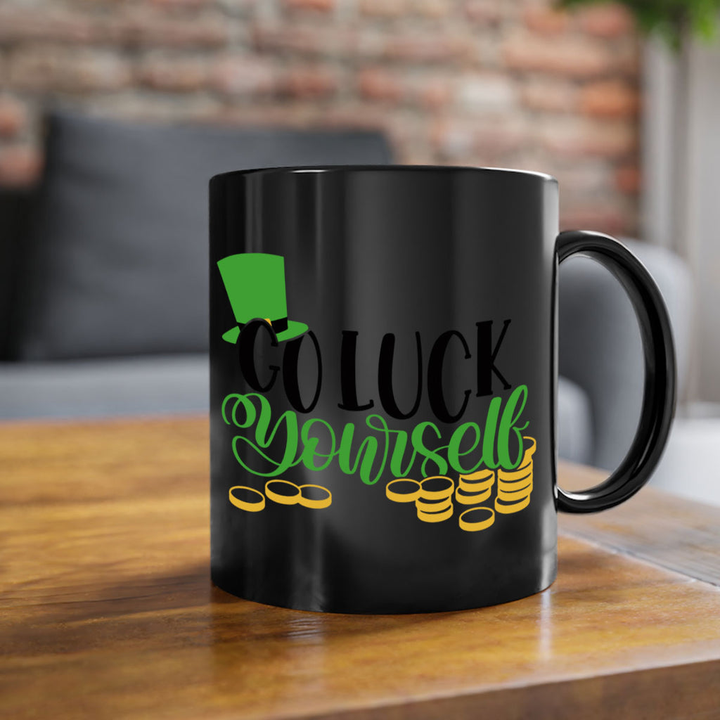 Go Lucky Yourself Style 98#- St Patricks Day-Mug / Coffee Cup