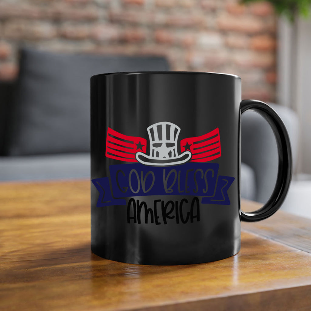 God Bless America Style 151#- 4th Of July-Mug / Coffee Cup