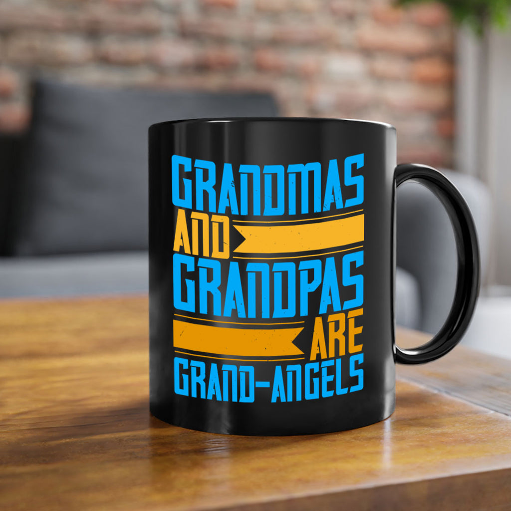 Grandmas and grandpas are grandangels 89#- grandma-Mug / Coffee Cup