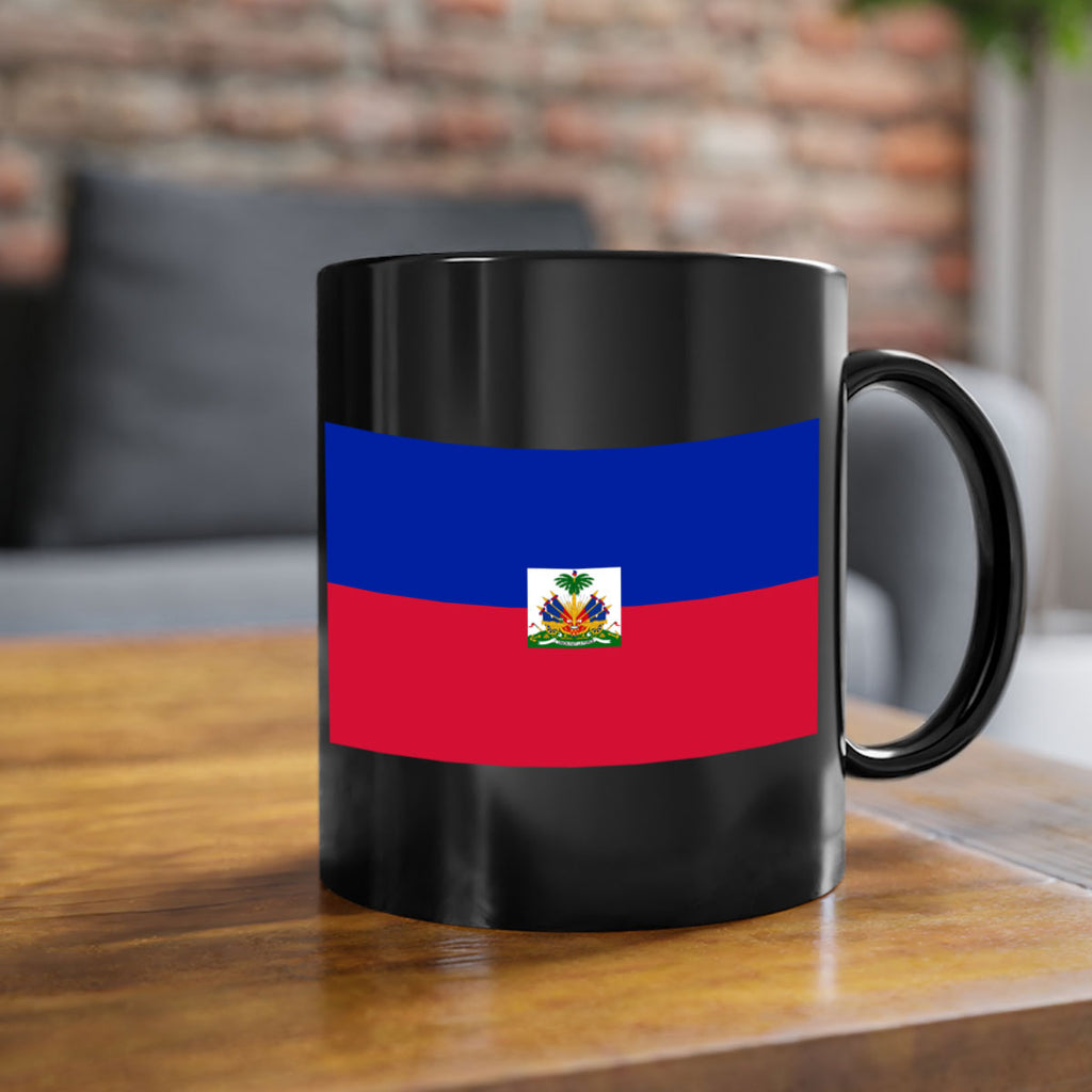 Haiti 125#- world flag-Mug / Coffee Cup