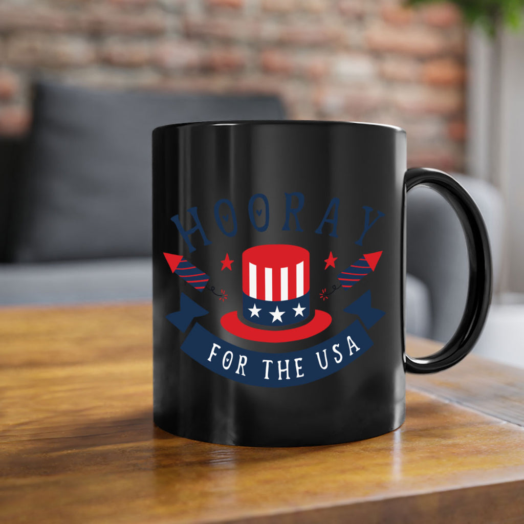 Hooray for the usa Style 42#- 4th Of July-Mug / Coffee Cup