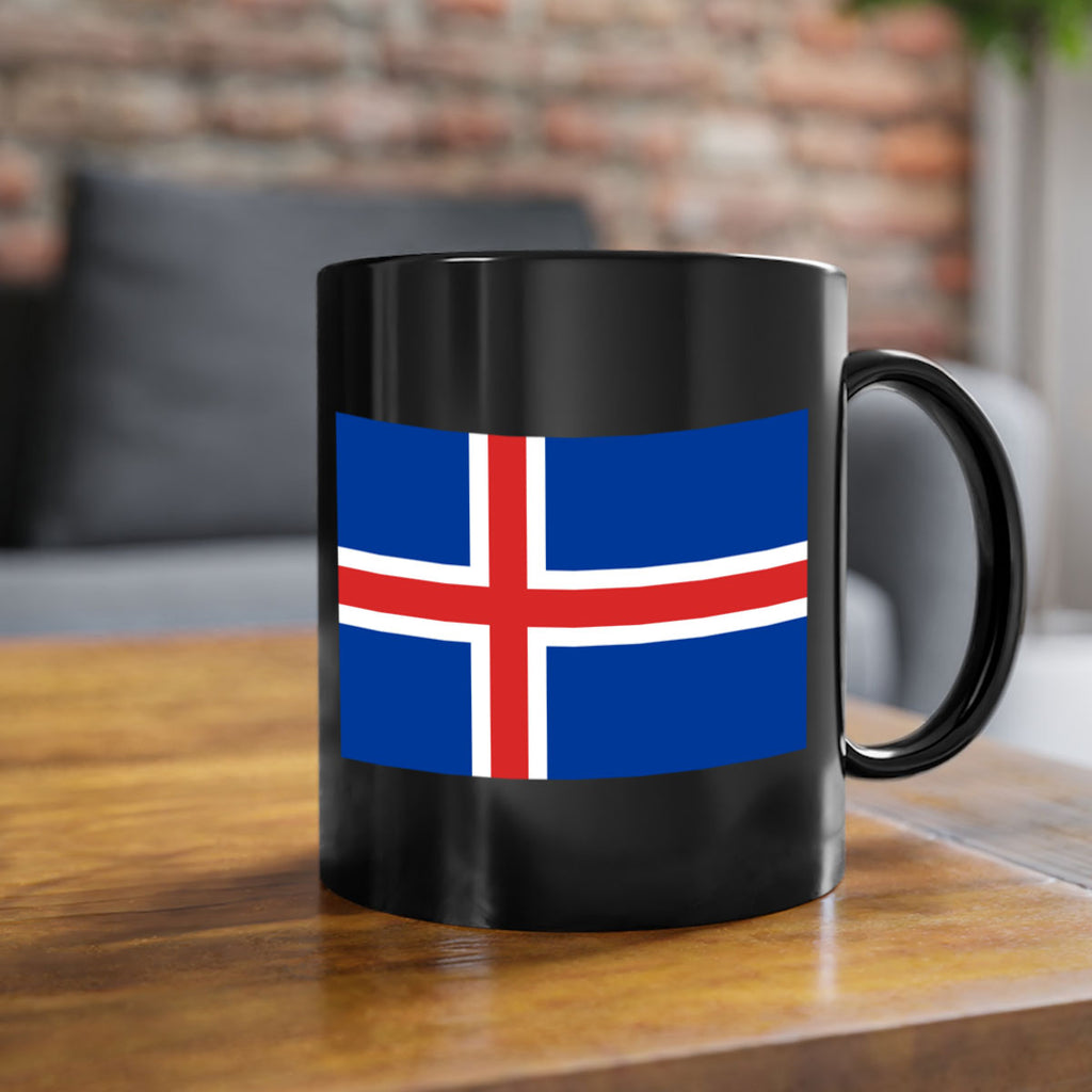 Iceland 122#- world flag-Mug / Coffee Cup