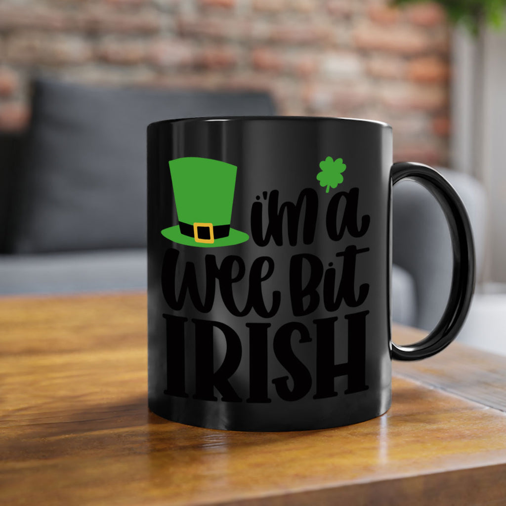 Im A Wee Bit Irish Style 83#- St Patricks Day-Mug / Coffee Cup