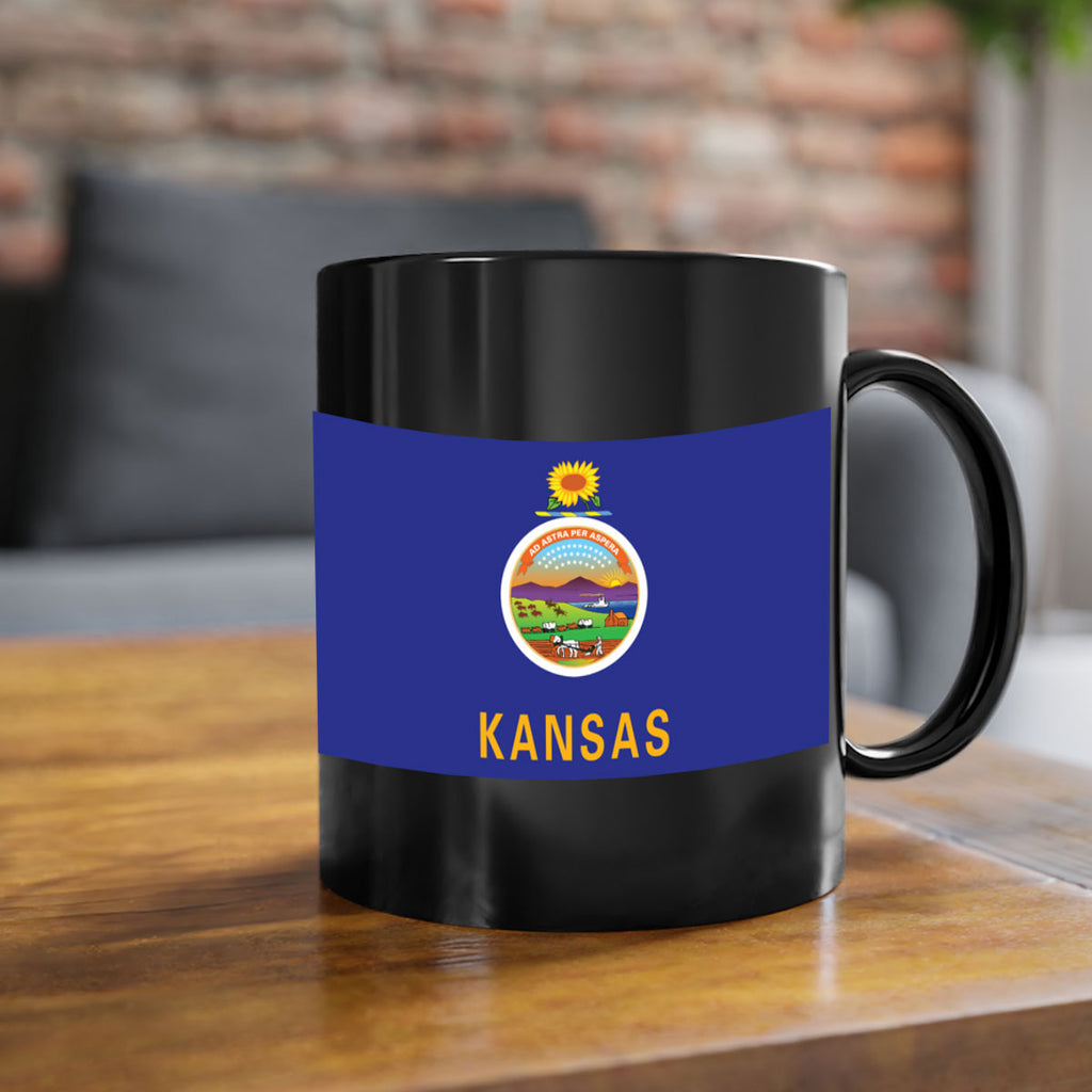 Kansas 36#- Us Flags-Mug / Coffee Cup