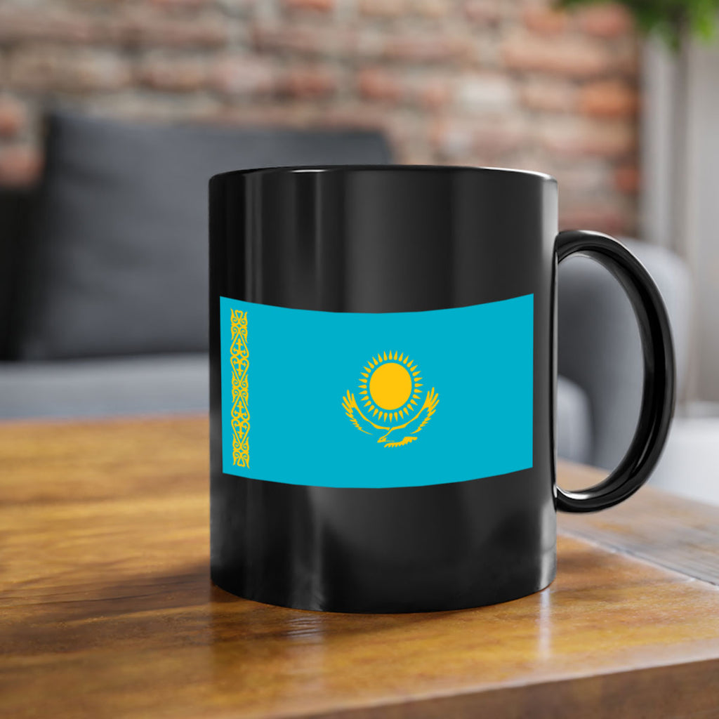 Kazakhstan 111#- world flag-Mug / Coffee Cup