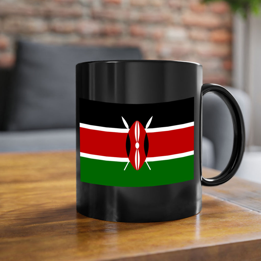 Kenya 110#- world flag-Mug / Coffee Cup