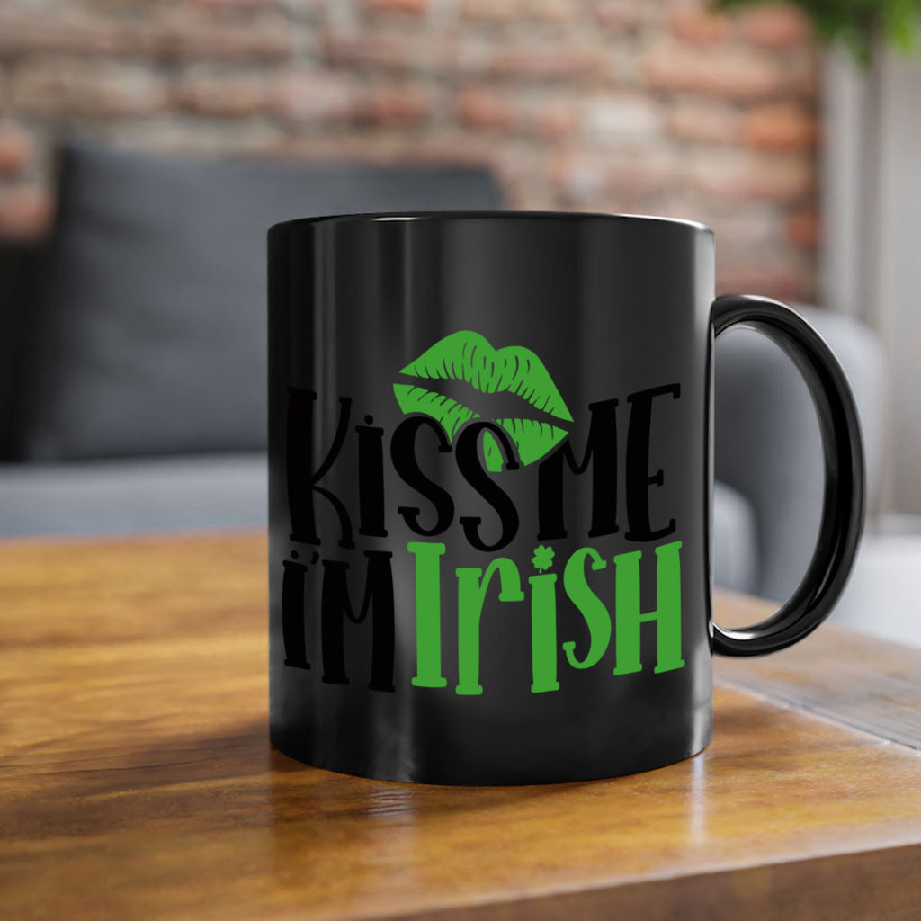 Kiss Me Im Irish Style 73#- St Patricks Day-Mug / Coffee Cup