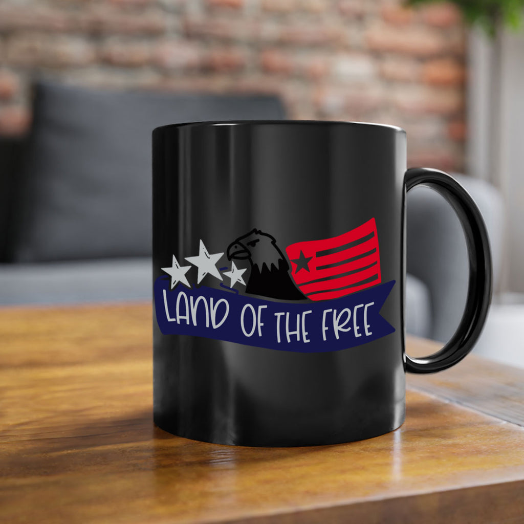 Land Of The Free Style 157#- 4th Of July-Mug / Coffee Cup