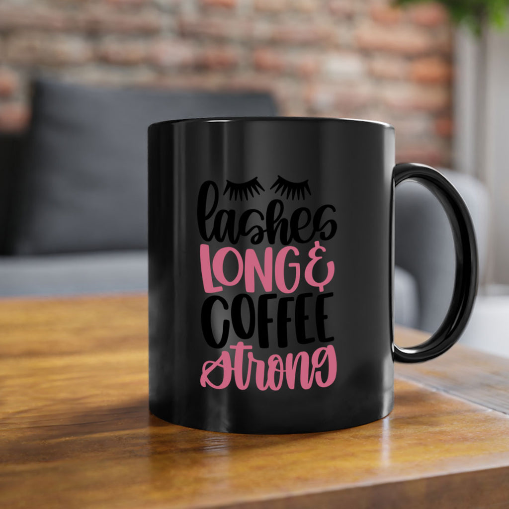 Lashes Long Coffee Strong Style 67#- makeup-Mug / Coffee Cup