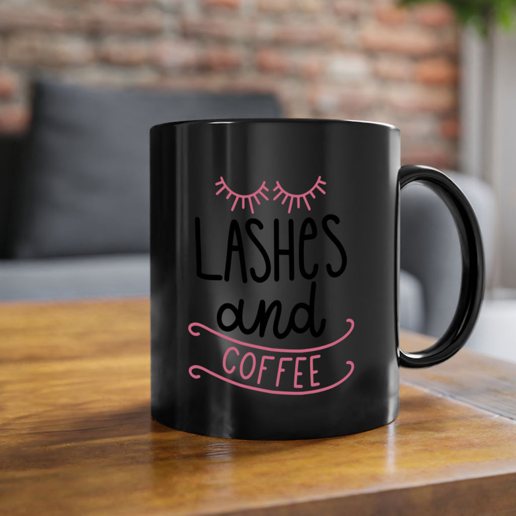 Lashes and Coffee Style 68#- makeup-Mug / Coffee Cup