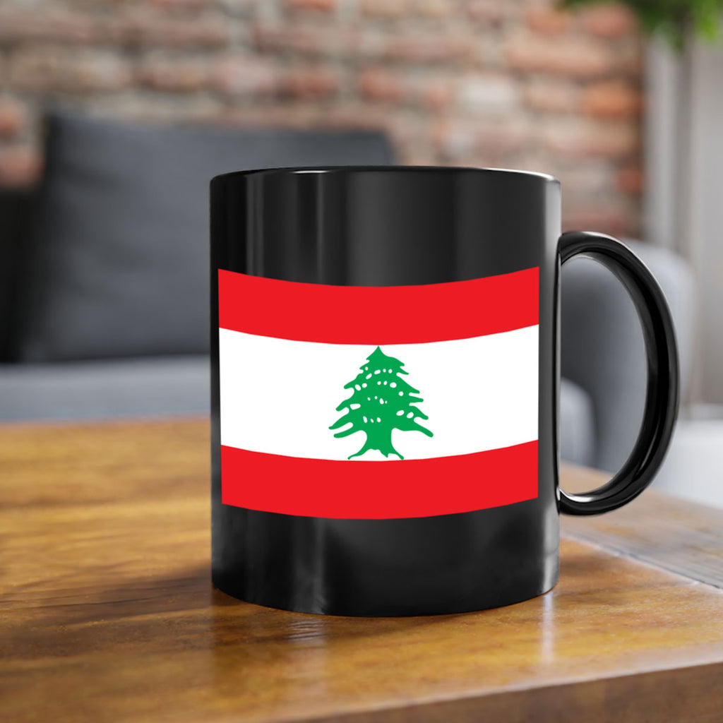 Lebanon 103#- world flag-Mug / Coffee Cup
