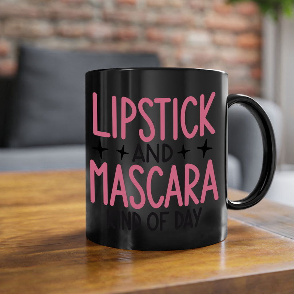 Lipstick and Mascara Kind of Day Style 57#- makeup-Mug / Coffee Cup