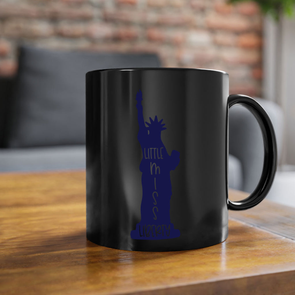 Little Miss Liberty Style 163#- 4th Of July-Mug / Coffee Cup