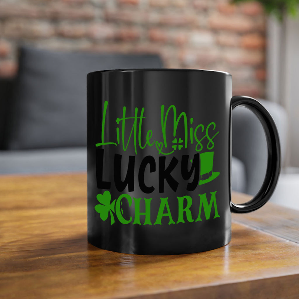 Little Miss Lucky Charm Style 154#- St Patricks Day-Mug / Coffee Cup